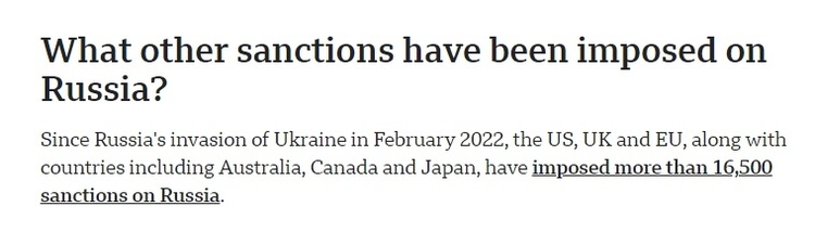 Effective sanctions over 15,000 "sanctions against superpowers" may push themselves into a desperate situation.